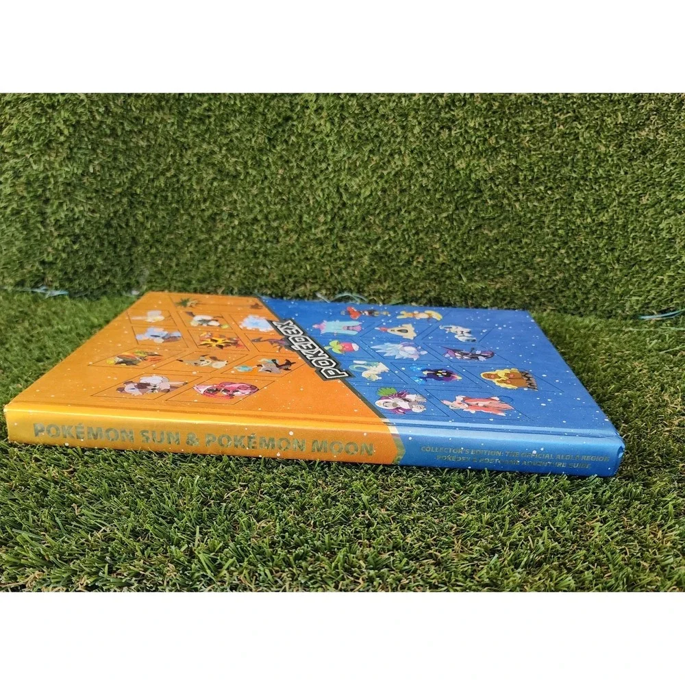 Pokemon Sun Moon Collectors Edition Alola Pokedex Postgame Adventure Guide Book